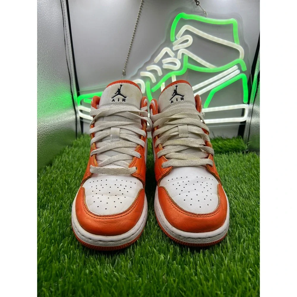 Nike Air Jordan DM4228-800 Metallic Orange‎ Shoes Sneakers Men's 5Y W6.5